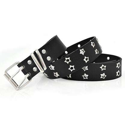 Y2K Rivet Belts Women