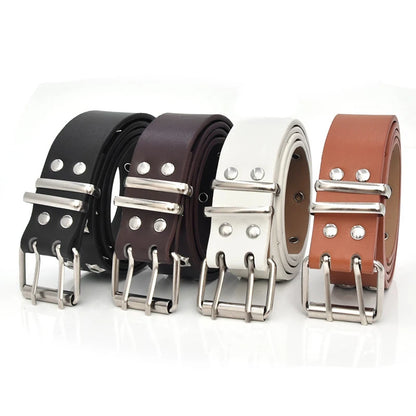 Y2K Rivet Belts Women